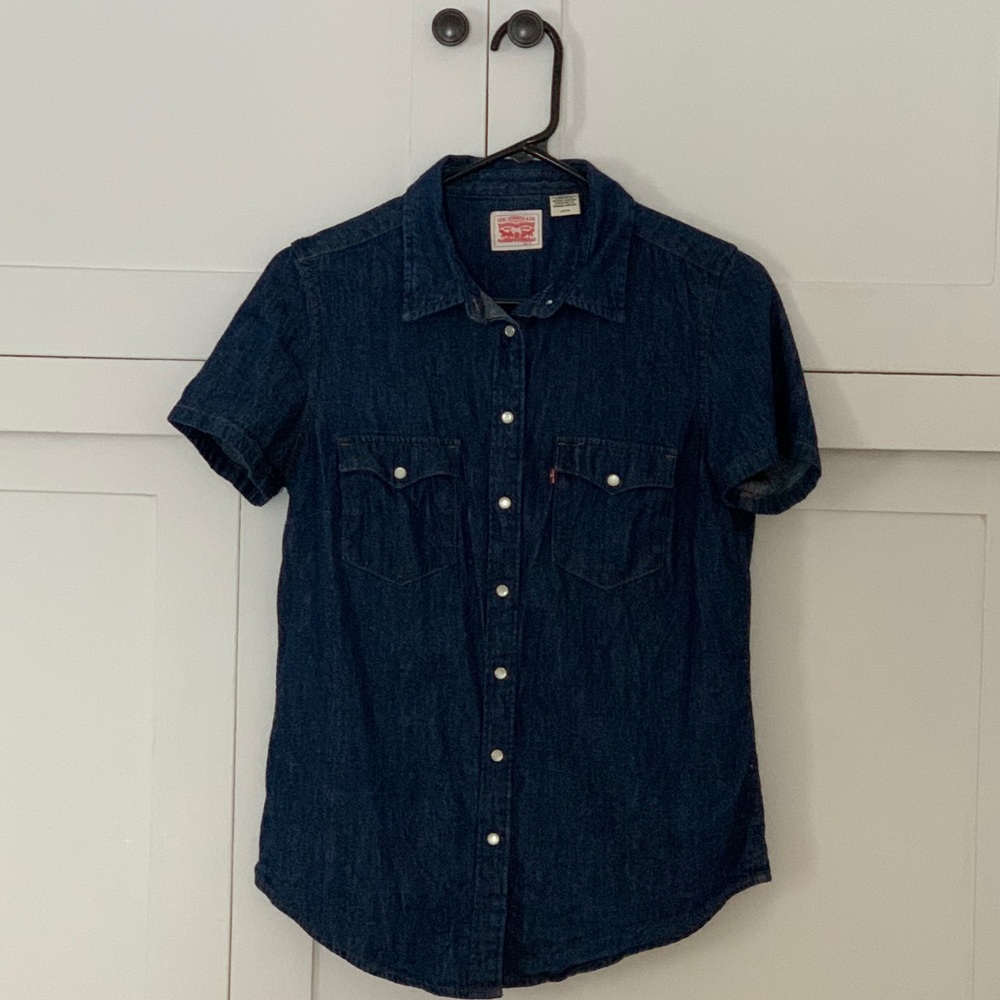 Levi's Denim Short Sleeve Shirt